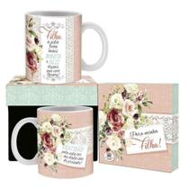 Caneca Ceramica Filha A Vida Ficou Mais Bonita Caneca Ceramica Filha A Vida Ficou Mais Bonita