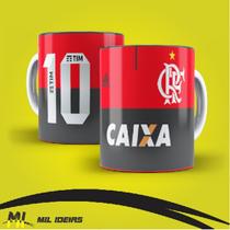 Caneca cerâmica flamengo