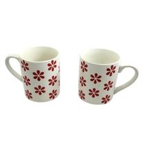 Caneca Cerâmica Flores 330 Ml Sortida - Casual Home
