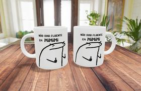 Caneca cerâmica flork debochado - fluente em mimimi
