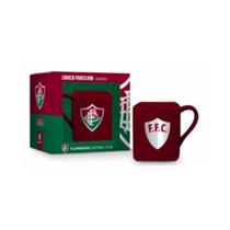 Caneca Cerâmica Fluminense Quadrada Licenciado Caneca Cerâmica Fluminense Quadrada Licenciado