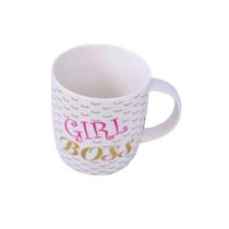 Caneca Cerâmica Girl Boss 340ml Wellmix