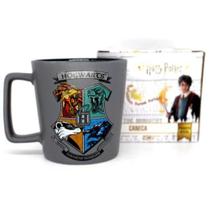 Caneca Cerâmica Harry Potter Hogwarts 400ml Zona Criativa