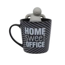 Caneca ceramica home sweet office 350ml - zona criativa