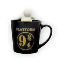 Caneca ceramica infusor harry potter 350ml - zona criativa