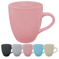 Caneca Ceramica Lisa Xícara Café 310ml Colorida Várias Cores