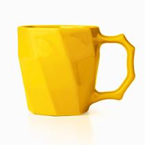 Caneca Cerâmica Louça Lisa para Café Leite Chá 260ml Cores Variadas