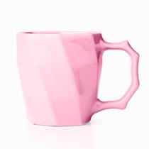 Caneca Cerâmica Louça Lisa para Café Leite Chá 260ml Cores Variadas