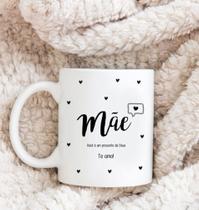 Caneca Cerâmica MÃE VOCÊ É UM PRESENTE DE DEUS Caneca Cerâmica MÃE VOCÊ É UM PRESENTE DE DEUS