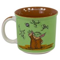 Caneca Cerâmica Mandalorian Baby Yoda 350 ml Zona Criativa