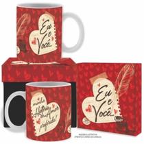 Caneca Cerâmica Minha História De Amor Favorita