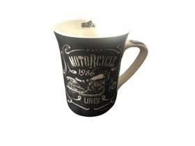 Caneca Cerâmica Motorcycle Preta/Branca 320Ml Wellmix Caneca Cerâmica Motorcycle Preta/Branca 320Ml Wellmix