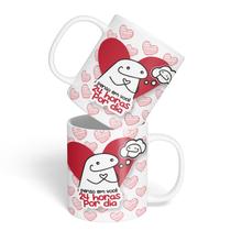 Caneca Cerâmica - Namorados - Flork - 24 Horas