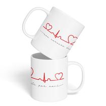 Caneca Cerâmica - Namorados - Meu Coração Bate por Você