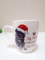 Caneca Cerâmica Natal Cônica Animais 240ml Caneca Cerâmica Natal Cônica Animais 240ml
