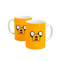 Caneca Cerâmica Oficial Hora Da Aventura Estampa Jake 300ml