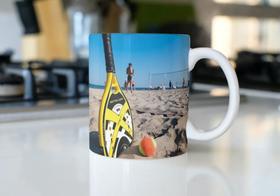 Caneca Cerâmica Personalizada Beach Tennis