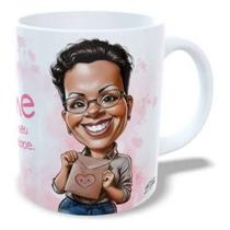 Caneca Cerâmica Personalizada Caricatura Exclusiva Envio Rápido 325ml Melhores Presentes Caneca Cerâmica Personalizada Caricatura Exclusiva Envio Rápido 325ml Melhores Presentes