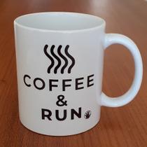 Caneca Cerâmica Personalizada Corrida Esportes Coffee & Run Caneca Cerâmica Personalizada Corrida Esportes Coffee & Run