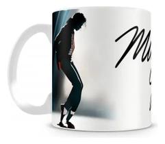 Caneca Cerâmica Personalizada Michael Jackson 330ml 9,5