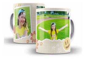 Caneca Cerâmica Personalizada Varias Fotos Colagem Familia