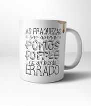 Caneca Cerâmica Pontos Fortes - Sixlovi
