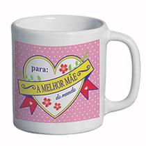 Caneca Cerâmica Presente Dia Das Mães Mamãe Amor Escolha Os Modelos