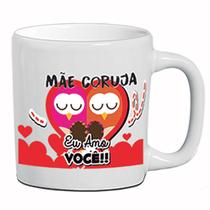 Caneca Cerâmica Presente Dia Das Mães Mamãe Amor Escolha Os Modelos