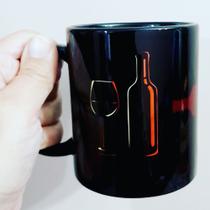 Caneca Ceramica Preta