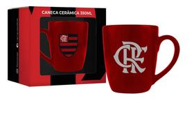 CANECA CERAMICA PRIME TIMES 350ML - Flamengo CANECA CERAMICA PRIME TIMES 350ML - Flamengo