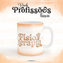 Caneca Cerâmica Profissão Luxo Fisioterapia Mod. 02