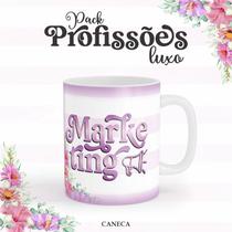 Caneca Cerâmica Profissão Luxo Marrketing Mod. 01