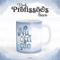 Caneca Cerâmica Profissão Luxo Nutrição Mod. 02