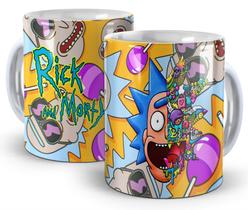 Caneca Cerâmica - Rick And Morty