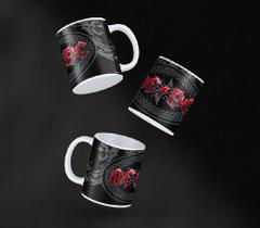 Caneca Cerâmica Rock AC/DC Mod.04 Caneca Cerâmica Rock AC/DC Mod.04