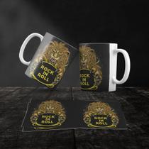 Caneca Cerâmica Rock and Roll Mod.18