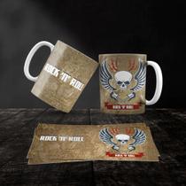 Caneca Cerâmica Rock and Roll Mod.21