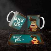 Caneca Cerâmica Rock and Roll Mod.25