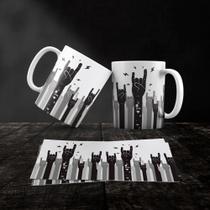 Caneca Cerâmica Rock and Roll Mod.26