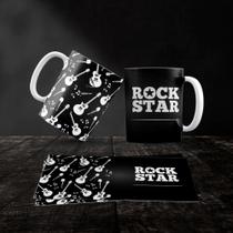 Caneca Cerâmica Rock and Roll Mod.27