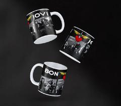 Caneca Cerâmica Rock Bon Jovi