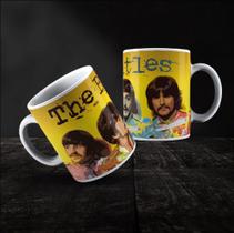Caneca Cerâmica Rock The Beatles Mod.04