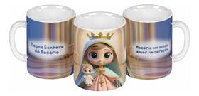 Caneca Cerâmica Santos Católico Igreja Santinhos Católica