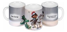 Caneca Cerâmica Santos Católico Igreja Santinhos Católica