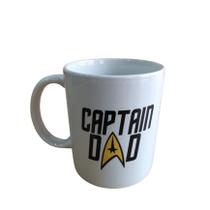 Caneca Cerâmica Star Trek (Captain Dad) - B2Beek