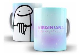 Caneca Cerâmica Virginiana Organizadinha Presente Signo10939