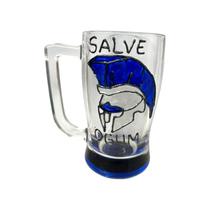 Caneca Cerveja Vidro Salve São Jorge Ogum 340 ml - Escolha a Cor