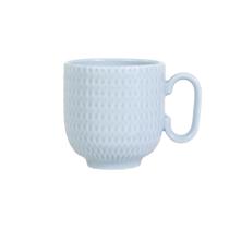 Caneca Chá Café Azul Vintage Geometric Germer Porcelanas Caneca Chá Café Azul Vintage Geometric Germer Porcelanas