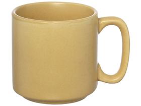 Caneca Chá e Café de Cerâmica Amarela 235ml Hauskraft Surya CANC190/AM