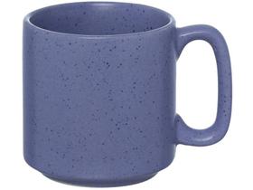 Caneca Chá e Café de Cerâmica Azul 235ml Hauskraft Surya CANC190/AZ